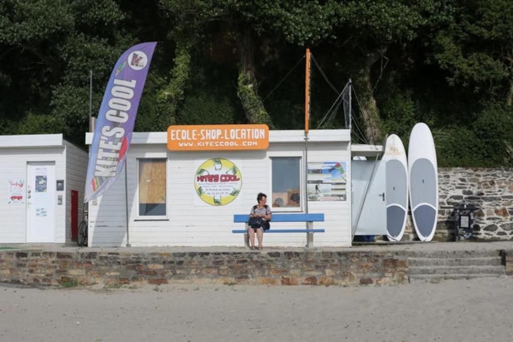 Ty Ar Mor Maison De La Mer, A 40 M De La Plage Saint-Michel-en-Greve Экстерьер фото
