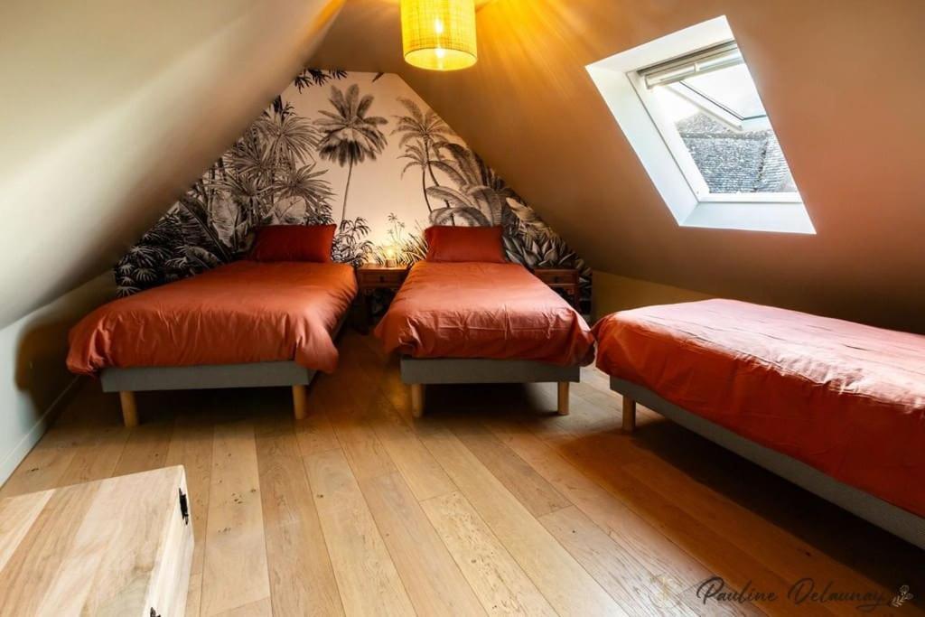 Ty Ar Mor Maison De La Mer, A 40 M De La Plage Saint-Michel-en-Greve Экстерьер фото
